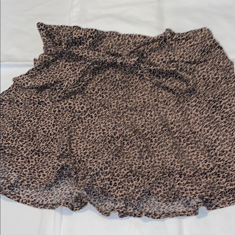 urban outfitters cute cheetah print skort